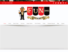 Tablet Screenshot of funservicessocal.com